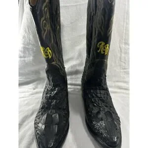 Rogers | Shoes | Rogers Western Boots Leather Mexico Men Sz  display picture 3